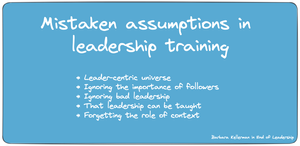 Barbara Kellerman on the Blindspots of Leadership Courses and Programs