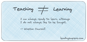 Carl Rogers On Why Teaching is Overrated