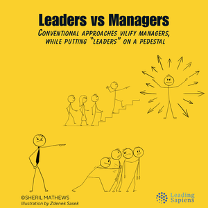 On the Differences between Leaders and Managers
